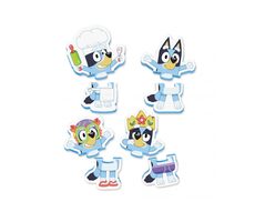 TOOMIES Bluey - Puzzle vodolepky do vany / od 2 roku