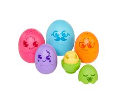 TOOMIES - Skládací vajíčková rodinka / od 6 měsíců