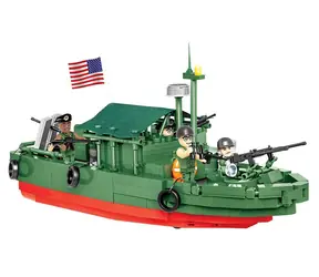 COBI 2238 Vietnam War Patrol Boat River MK II, 1:35 / 615 kostek / 4 figurky / od 8 let
