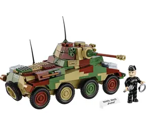 COBI 2287 II WW Sd. Kfz 234/2 Puma, 1:35 / 470 kostek / 1 figurka / od 8 let