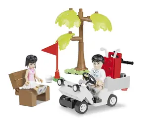 COBI 24554 MELEX golf vozítko / 94 kostek / 2 figurky / 1:35 / od 5 let