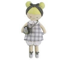 DeCuevas Plyšová panenka PIPO - 36 cm / od 12 měsíců