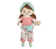 DeCuevas Plyšová panenka SWEET - 36 cm / od 12 měsíců