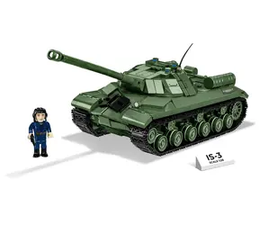 COBI 2590 II WW IS-3 / 1170 kostek / 1 figurka / 1:28 / od 9 let