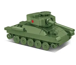 COBI 3092 II WW Tank T-34/85 / 110 kostek / 1:72 / od 6 let