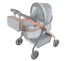 DeCuevas Můj první kočárek pro panenky s taškou CITY X 2024 - 56 cm / od 3 let