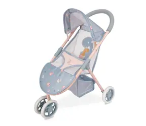 DeCuevas Sportovní kočárek pro panenky tříkolový COCO 2024 - 55 cm / od 3 let