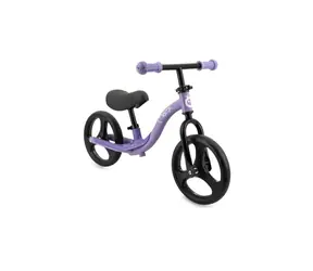 MoMi ISOKA fialové / Odrážedlo s LED koly / do 35 kg /  2 let