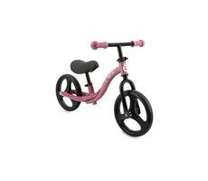 MoMi ISOKA růžové / Odrážedlo s LED koly / do 35 kg /  2 let