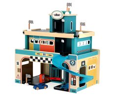 Vilac Dřevěná vintage garáž Vilacity