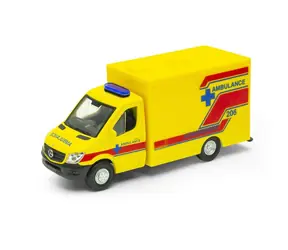 Welly Mercedes-Benz Sprinter AMBULANCE 1:34 žlutá