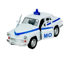 Welly Warszawa 224 POLICJA 1:34 bílá