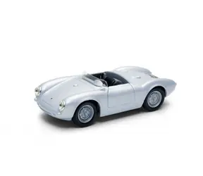 Welly Porsche 550 Spyder 1:34 stříbrná