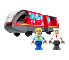 2Kids Toys Elektrický městský vlak červená