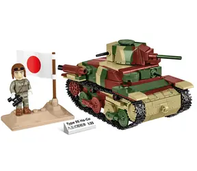 COBI 3115 II WW Type 95 Ha-Go / 380 kostek / 1 figurka / 1:35 / od 8 let