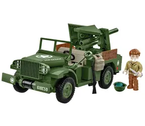 COBI 3116 II WW 37 mm GMC M6 Fargo / 230 kostek / 1 figurka / 1:35 / od 7 let