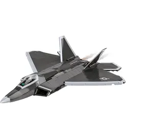 COBI 5855 Armed Forces Lockheed F-22 Raptor / 695 kostek / 1 figurka / 1:48 / od 9 let