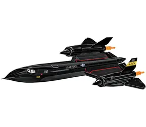 COBI 5890 Lockheed SR-71 Blackbird EXECUTIVE EDITION / 1424 kostek / 2 figurky / 1:48 / od 9 let