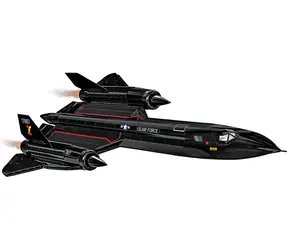 COBI 5891 Lockheed SR-71 Blackbird / 1374 kostek / 1 figurka / 1:48 / od 9 let