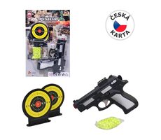 MaDe 10717 Pistole na kuličky se dvěma terči / 15 cm / od 3 let
