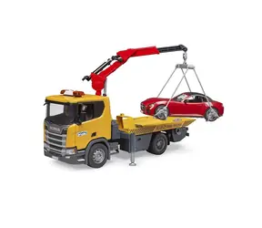 Bruder Scania Super 560R odtah s autem / od 4 let