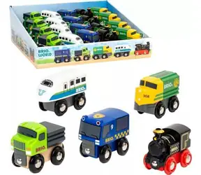 BRIO Mini vláčky a vozidla / od 3 let