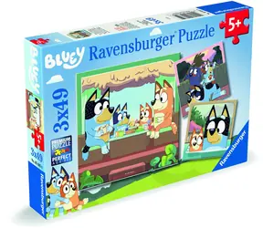 Ravensburger Bluey / 3x49 dílků / od 5 let