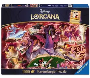 Ravensburger Disney Lorcana - Glimmers of the Realm: Rubín / 1000 dílků / od 14 let