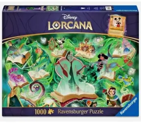 Ravensburger Disney Lorcana - Glimmers of the Realm: Smaragd / 1000 dílků / od 14 let
