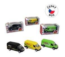 MaDe 14854 Auto dodávka kovové, na zpětný chod / 10,5 x 3,5 x 4,4 cm / od 3 let