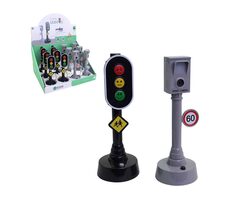 MaDe 15753 Semafor a radar, se světlem a zvukem / 15,5 cm / od 3 let