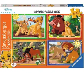 Ravensburger Disney: Lví král / 4x42 dílků / od 4 let