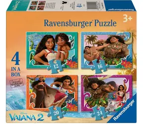 Ravensburger Disney: Vaiana 2 / 4v1 / od 3 let
