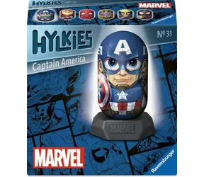 Ravensburger 3D Puzzle Hylkies: Marvel: Captain America / 54 dílků / od 6 let