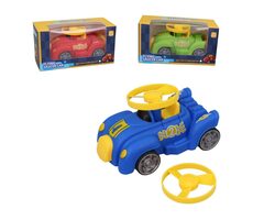 MaDe Auto s vystřelující vrtulkou / 10 cm / od 3 let