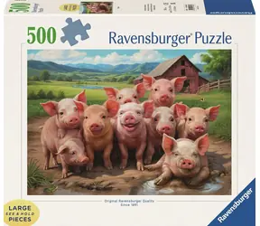Ravensburger Prasátka / 500 dílků / od 12 let