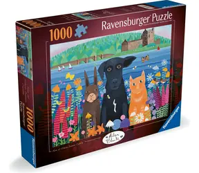 Ravensburger Zvířecí kamarádi / 1000 dílků / od 12 let