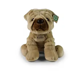 RAPPA Plyšový pes šarpej 30 cm / ECO-FRIENDLY  / od 0 let
