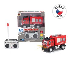 MaDe 08450 Auto hasičské na dálkové ovládání / 12 x 7 x 6 cm / od 6 let