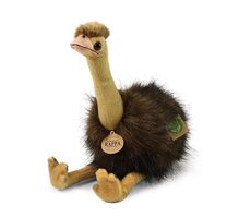 RAPPA Plyšový pták emu 28 cm / ECO-FRIENDLY / od 0 let
