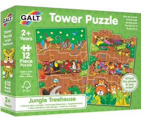 Asmodee Puzzle věž: Džungle / od 2 let