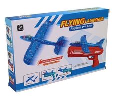 MaDe 18718 Pistole s vystřelovacím letadélkem / 28,5 x 18,5 x 4,5 cm / od 3 let
