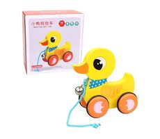 MaDe 20357 Dřevěné tahadlo kačena / 14,5 cm / od 3 let