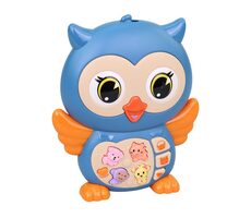 MaDe 15693 Piánko sova se světlem, hudbou a zvukem na baterie / 12 x 4,5 x 14 cm / od 12 měsíců 