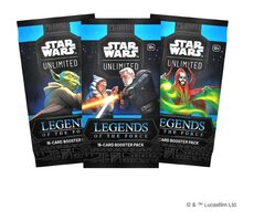 Star Wars: Unlimited 05 - Legends of the Force - Booster (16 karet)