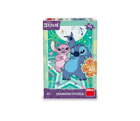 Dino Puzzle Stitch diamond / 200 dílků / od 6 let