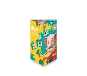 Dino Puzzle triangl Sloník Mio / 24 dílků / od 4 let
