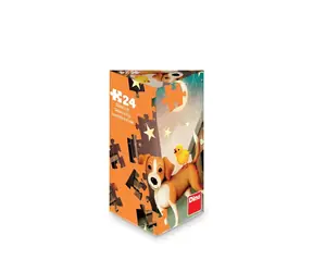 Dino Puzzle triangl Ztracené kuřátko / 24 dílků / od 4 let