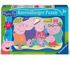 Ravensburger Prasátko Peppa / 35 dílků / od 3 let