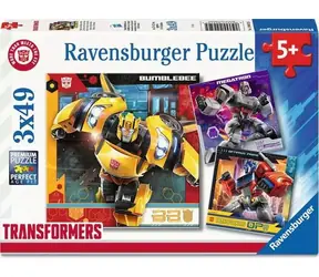 Ravensburger Transformers / 3x49 dílků / od 5 let